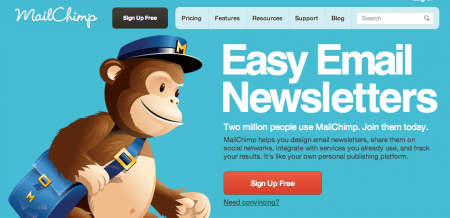 landing page être simple