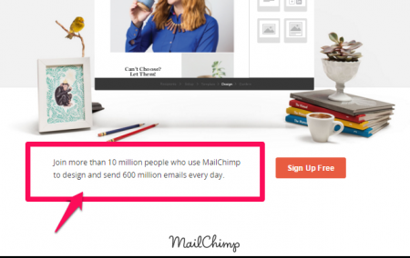 mailchimp social proff