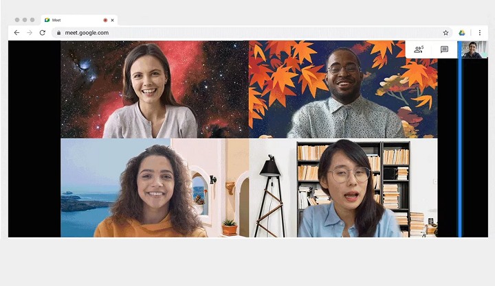 Visioconférence : comment modifier son arrière-plan sur Google Meet ?